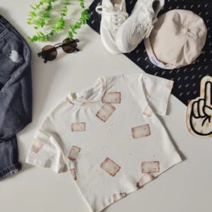 T-shirt "Biscuits" >od ręki 92/98<