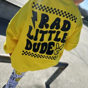 Bluza oversize CYTRYNA *Rad Little DUDE*