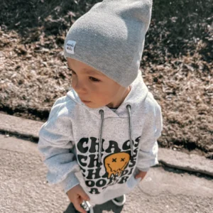 Bluza oversize z kapturem STRACIATELLA *Chaos coordinator*