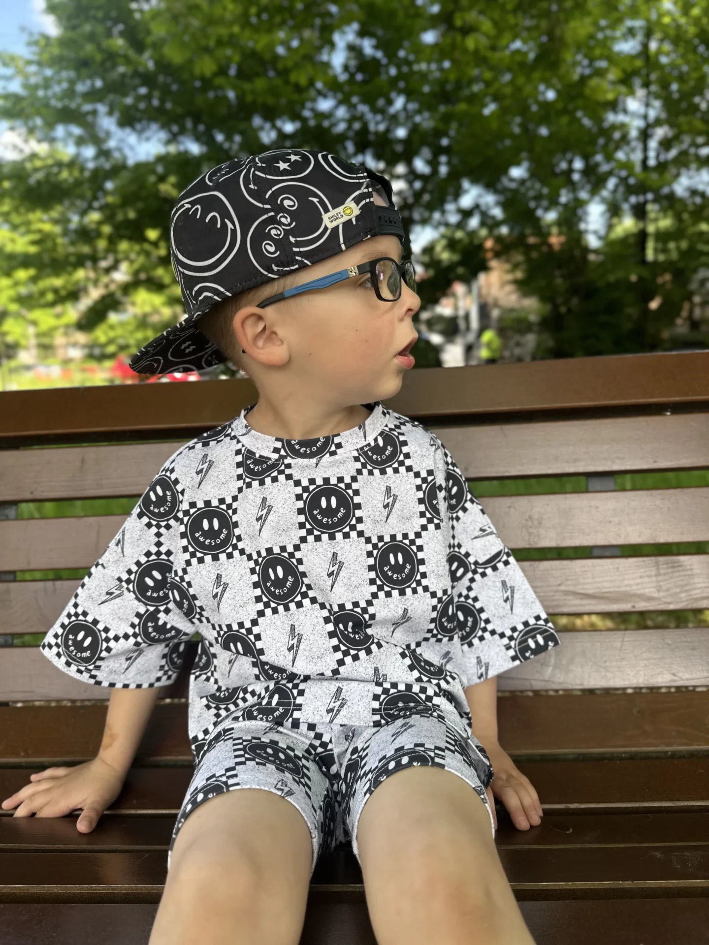 Zestaw letni AWESOME SMILE GRUNGE - obrazek 2