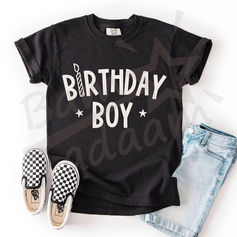 T-shirt BIAŁY lub CZARNY *Birthday boy*