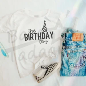 T-shirt BIAŁY lub CZARNY *The birthday boy*